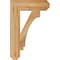 Ekena Millwork Imperial Craftsman Rough Sawn Bracket, Western Red Cedar, 4"W x 16"D x 24"H BKT04X16X24IMP04RWR - alternate 4